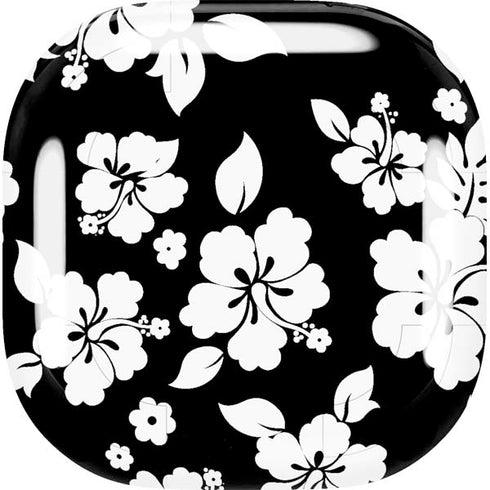 Black and White Galaxy Buds Live Skin