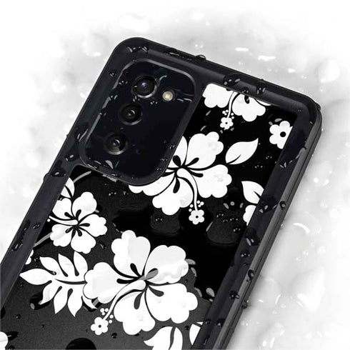 Black and White Galaxy Note20 5G Waterproof Case