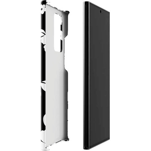 Black and White Galaxy Note20 Ultra 5G Lite Case