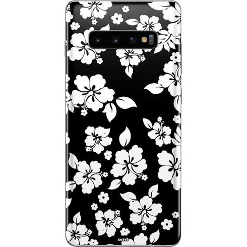 Black and White Galaxy S10 Plus Skin