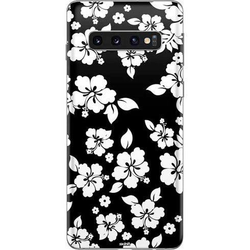 Black and White Galaxy S10 Skin