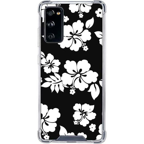 Black and White Galaxy S20 FE Clear Case