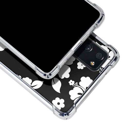 Black and White Galaxy S20 FE Clear Case