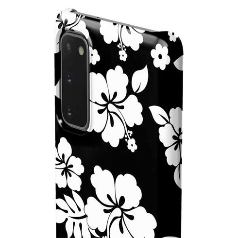 Black and White Galaxy S20 Lite Case
