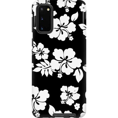 Black and White Galaxy S20 Pro Case