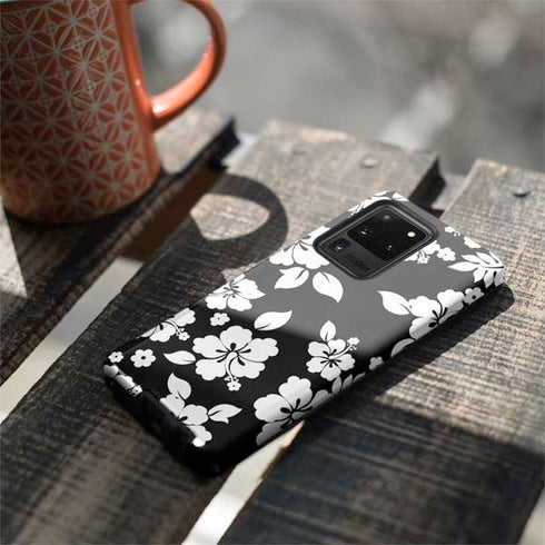 Black and White Galaxy S20 Ultra 5G Pro Case