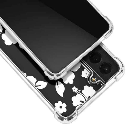 Black and White Galaxy S21 5G Clear Case