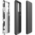 Black and White Galaxy S21 FE Pro Case