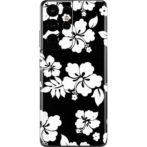 Black and White Galaxy S21 Ultra 5G Skin