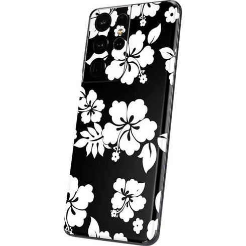 Black and White Galaxy S21 Ultra 5G Skin