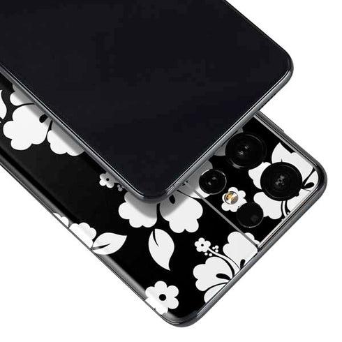 Black and White Galaxy S21 Ultra 5G Skin