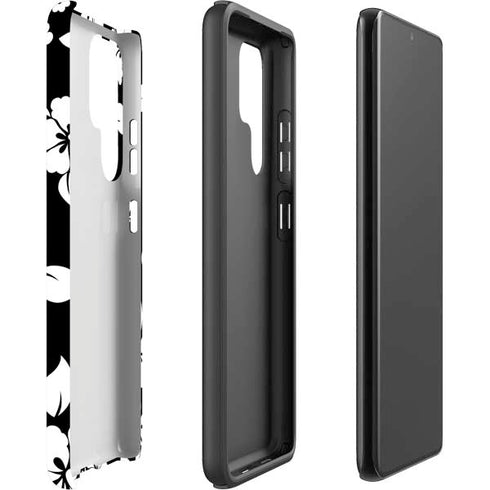 Black and White Galaxy S22 Ultra Pro Case