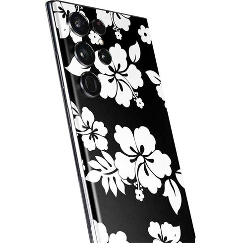 Black and White Galaxy S22 Ultra Skin