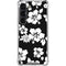 Black and White Galaxy S23 Clear Case