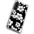 Black and White Galaxy S23 Clear Case
