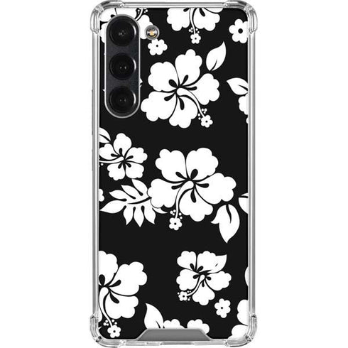 Black and White Galaxy S23 Plus Clear Case