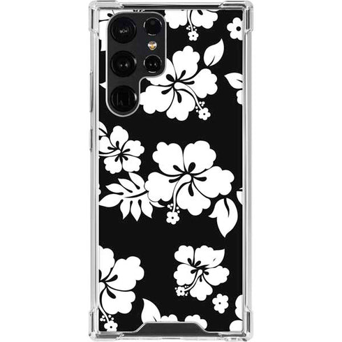 Black and White Galaxy S24 Ultra Clear Case