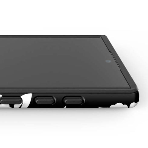 Black and White Galaxy S24 Ultra Impact Case