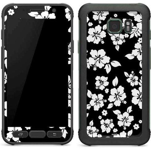 Black and White Galaxy S7 Active Skin