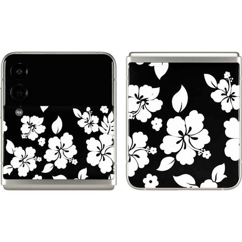Black and White Galaxy Z Flip3 5G Skin
