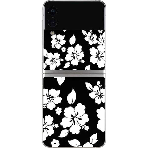 Black and White Galaxy Z Flip4 5G Skin