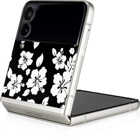 Black and White Galaxy Z Flip4 5G Skin