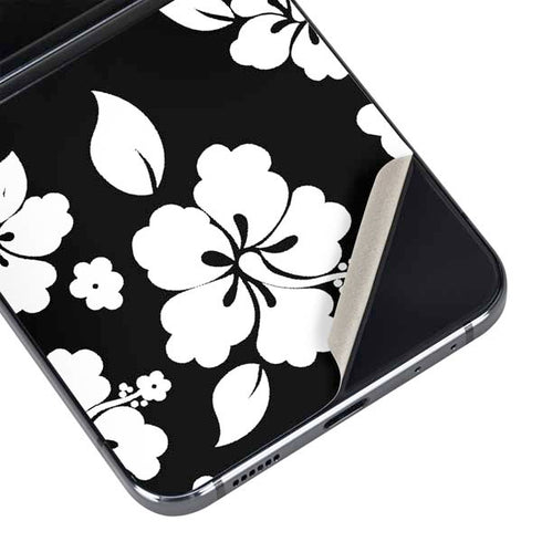Black and White Galaxy Z Flip5 5G Skin