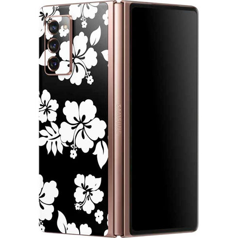 Black and White Galaxy Z Fold2 5G Skin
