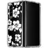 Black and White Galaxy Z Fold4 5G Clear Case