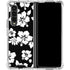 Black and White Galaxy Z Fold4 5G Clear Case