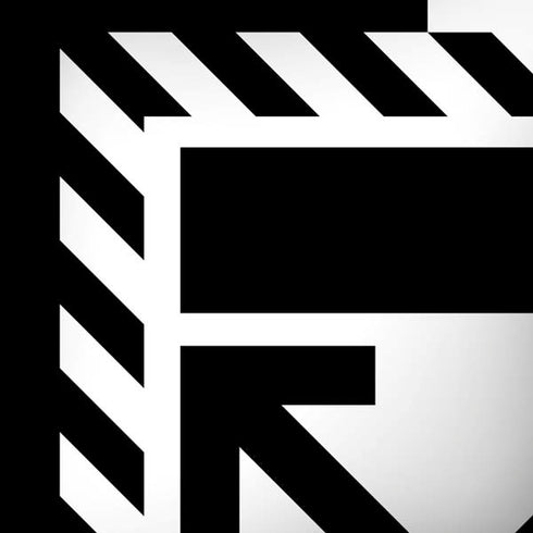 Black and White Geometric Shapes Dell Alienware Skin