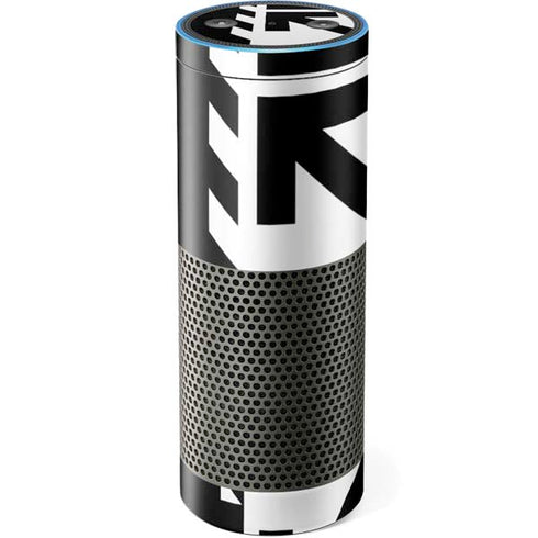 Black and White Geometric Shapes Amazon Echo Skin