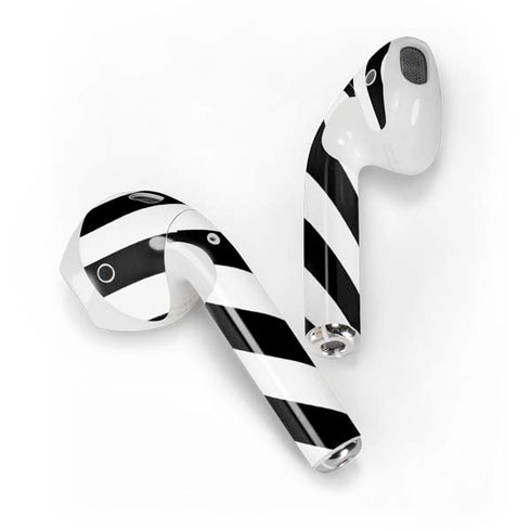 Black and White Geometric Shapes Apple AirPods 2 Skin