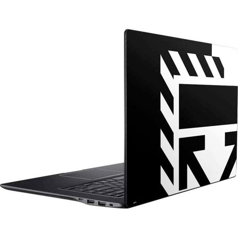Black and White Geometric Shapes Ativ Book 9 (15.6in 2014) Skin