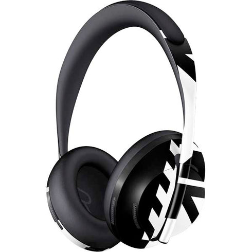 Black and White Geometric Shapes Bose Noise Cancelling Headphones 700 Skin