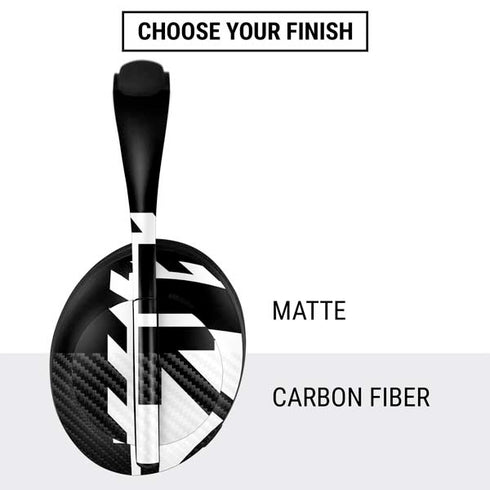 Black and White Geometric Shapes Bose Noise Cancelling Headphones 700 Skin