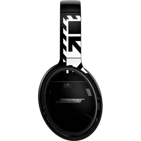 Black and White Geometric Shapes Bose QuietComfort 35 Headphones Skin
