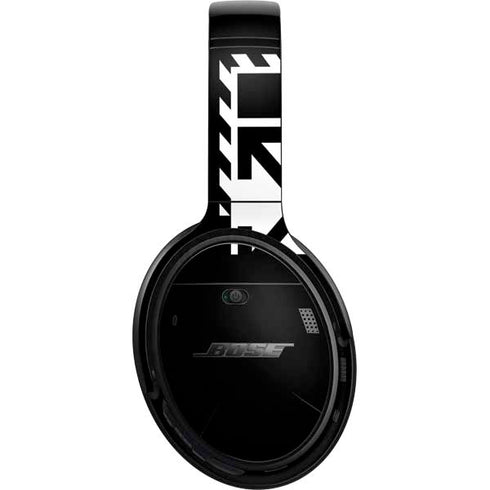Black and White Geometric Shapes Bose QuietComfort 35 II Headphones Skin