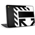 Black and White Geometric Shapes HP Chromebook Skin