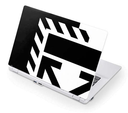 Black and White Geometric Shapes Acer Chromebook Skin