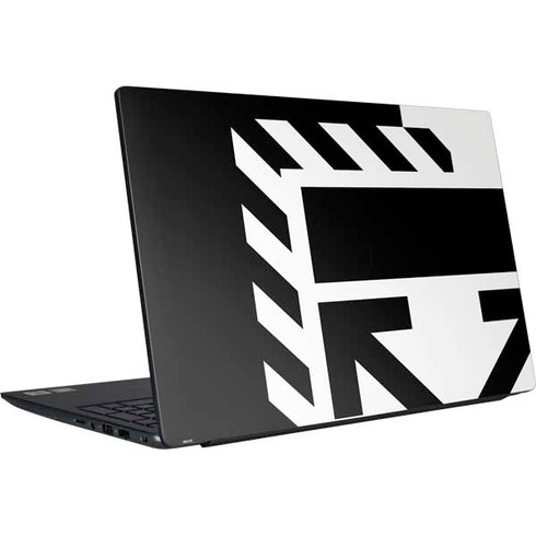 Black and White Geometric Shapes Dell Vostro Skin