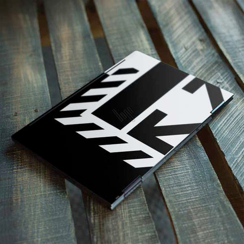Black and White Geometric Shapes HP Envy Skin