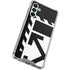 Black and White Geometric Shapes Galaxy A13 5G Clear Case