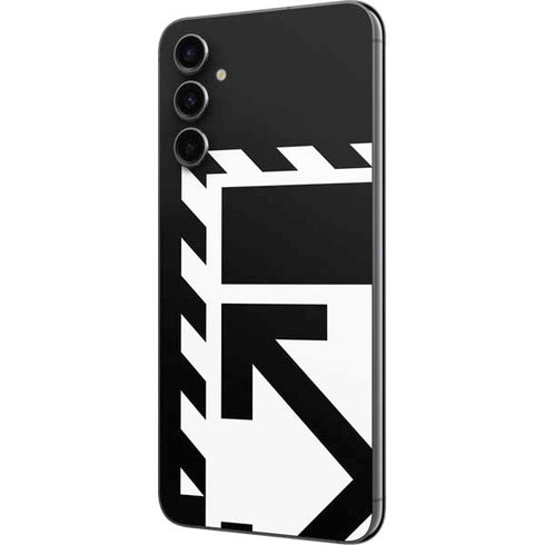 Black and White Geometric Shapes Galaxy A14 5G Skin
