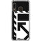 Black and White Geometric Shapes Galaxy A30 Clear Case