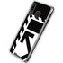 Black and White Geometric Shapes Galaxy A30 Clear Case