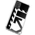 Black and White Geometric Shapes Galaxy A32 5G Clear Case