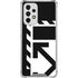 Black and White Geometric Shapes Galaxy A53 5G Clear Case