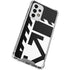 Black and White Geometric Shapes Galaxy A53 5G Clear Case