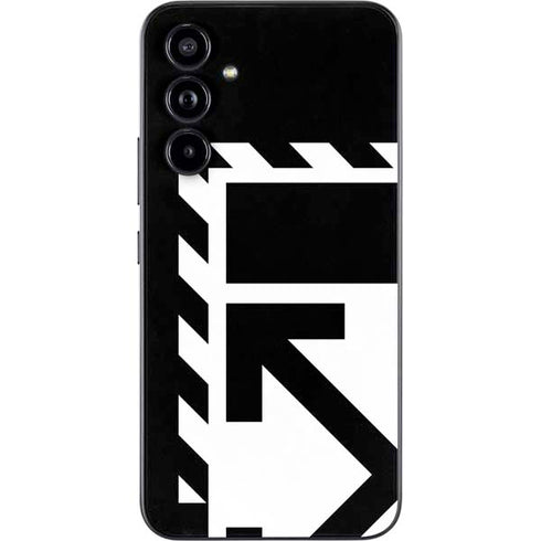 Black and White Geometric Shapes Galaxy A54 5G Skin